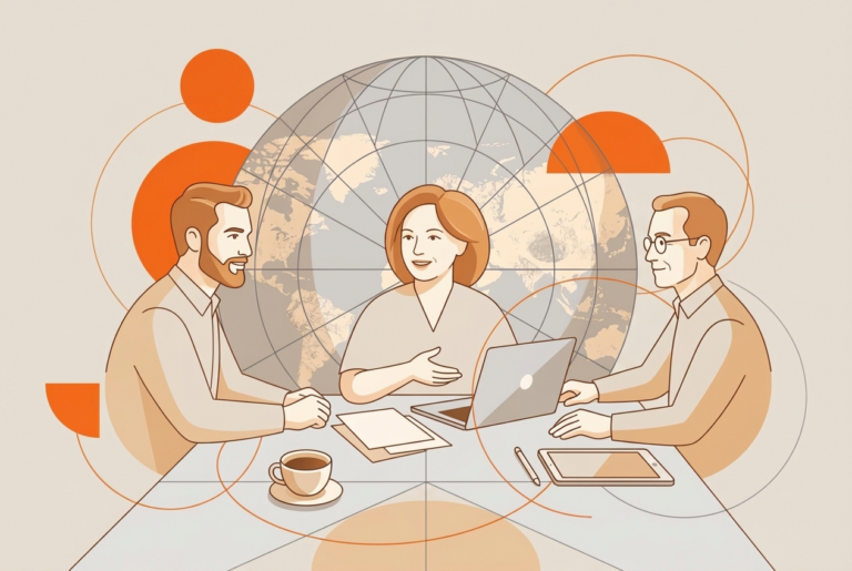 Illustration du travail en collectif